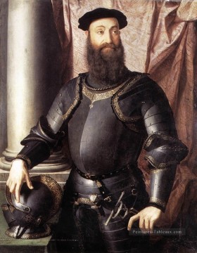 Portrait de Stefano IV Colonna Florence Agnolo Bronzino Peinture à l'huile